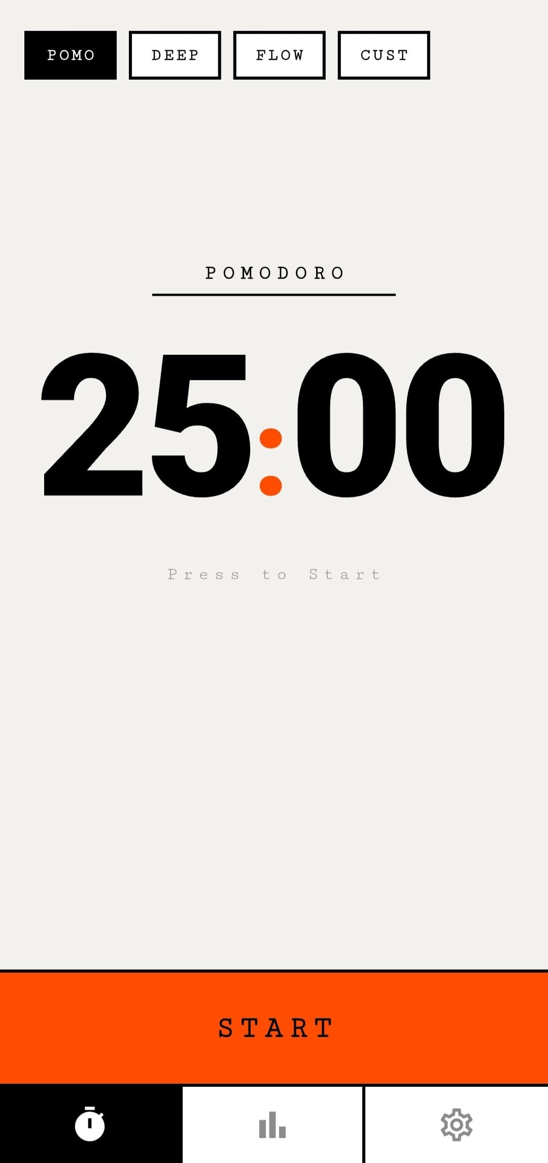 Timerr Retro Interface